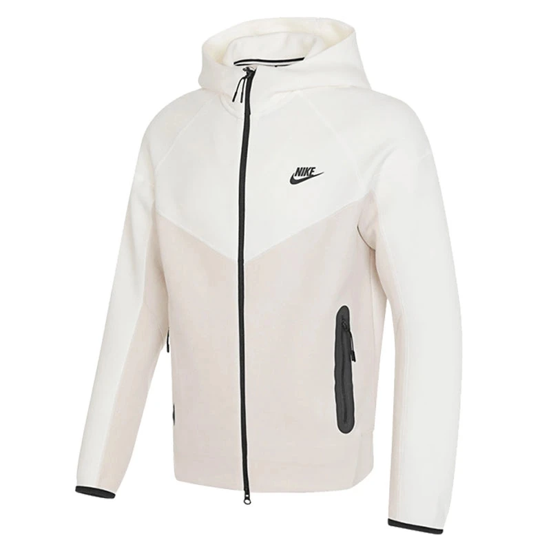 Nike耐克男子FLEECE WINDRUNNER全长拉链开襟连帽衫FB7922-104