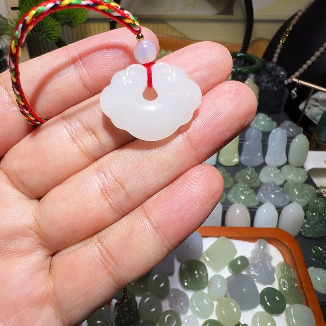 和田玉（白玉）未镶嵌吊坠(不含链)