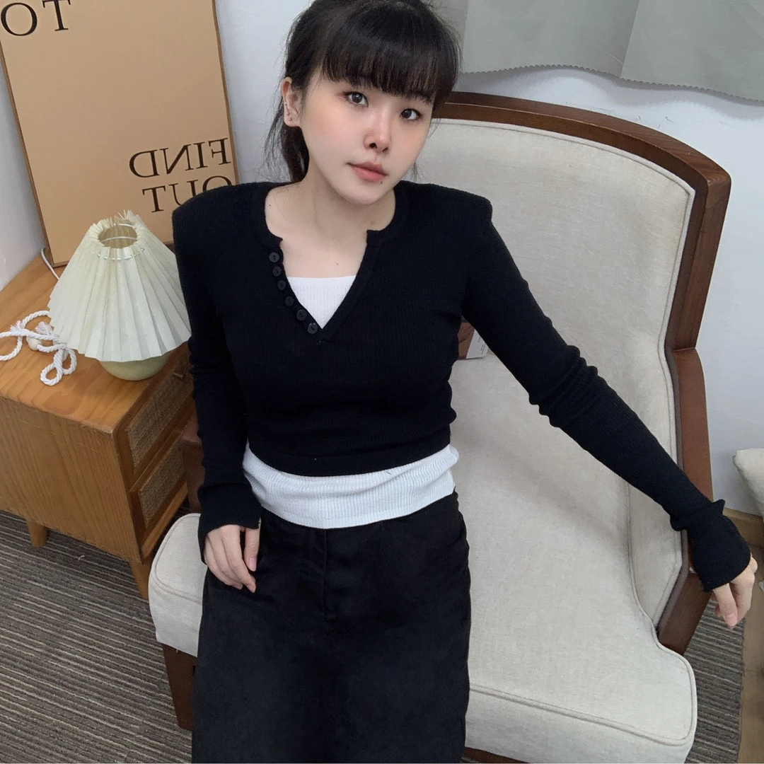 【801-900】针织时尚气质百搭显瘦