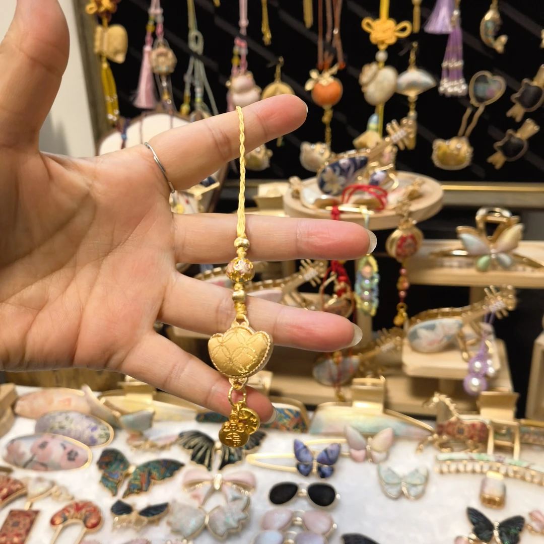 名家宋锦手工制作布艺小挂件