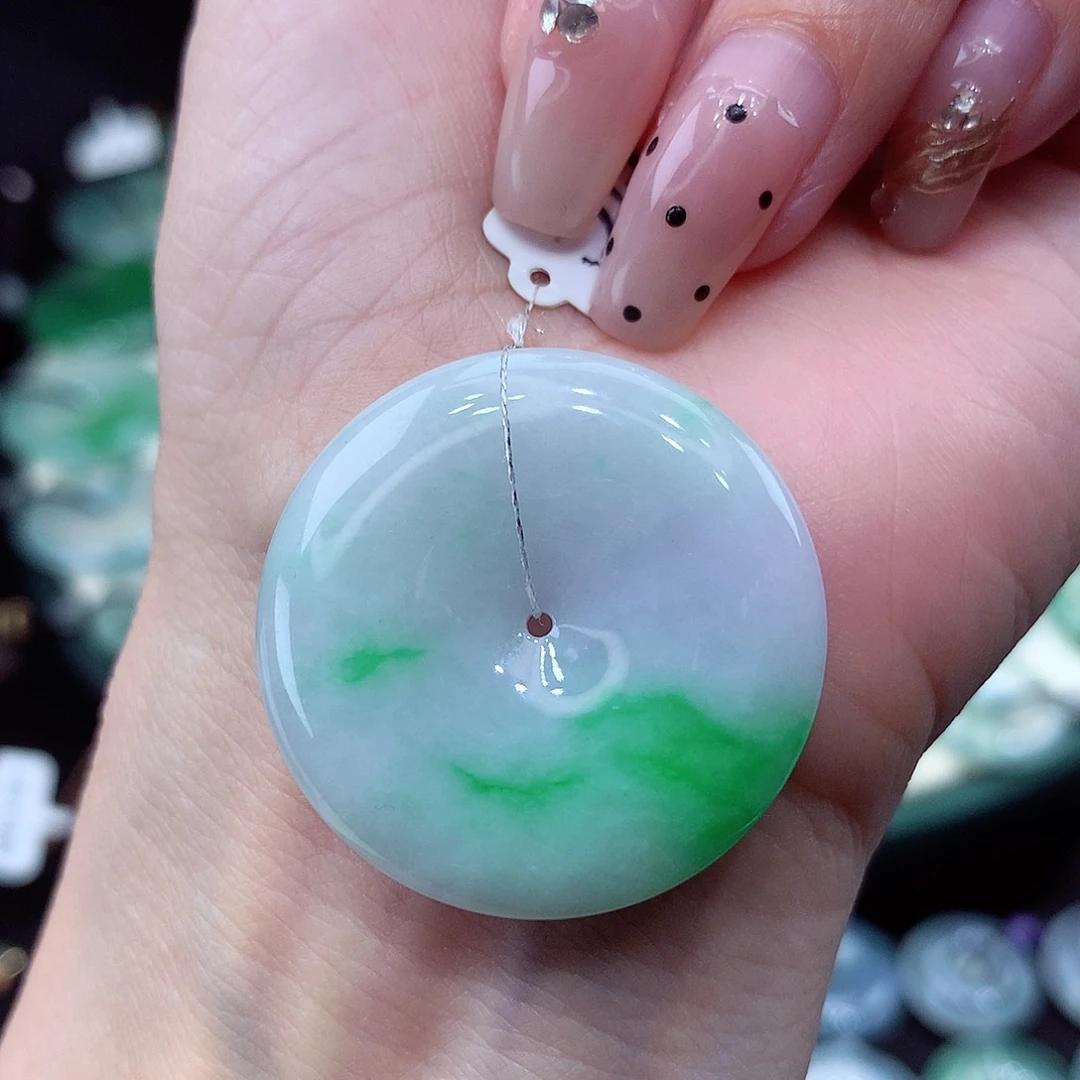 颈饰未镶嵌翡翠编号23尺寸31.3-5.6