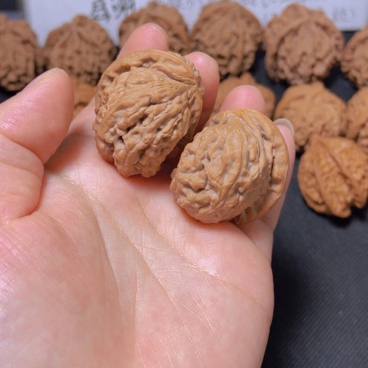 何***梦文玩核桃把件0414