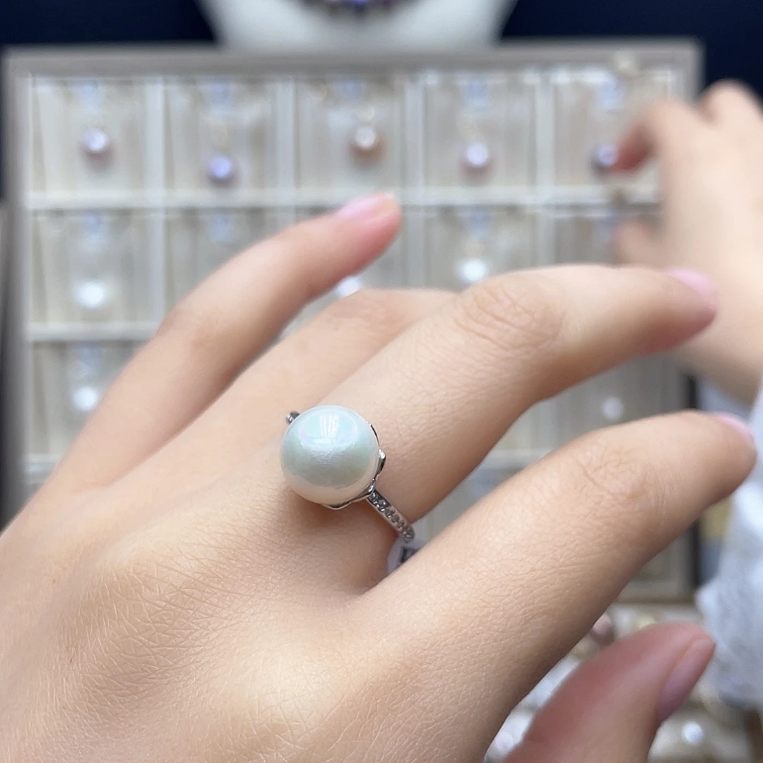 淡水珍珠合金颈饰