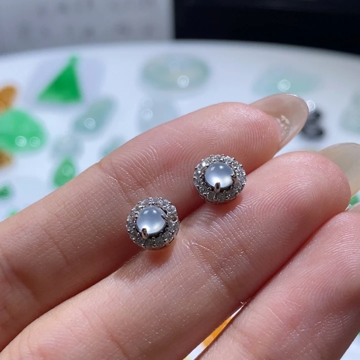 翡翠银S925镶嵌颈饰