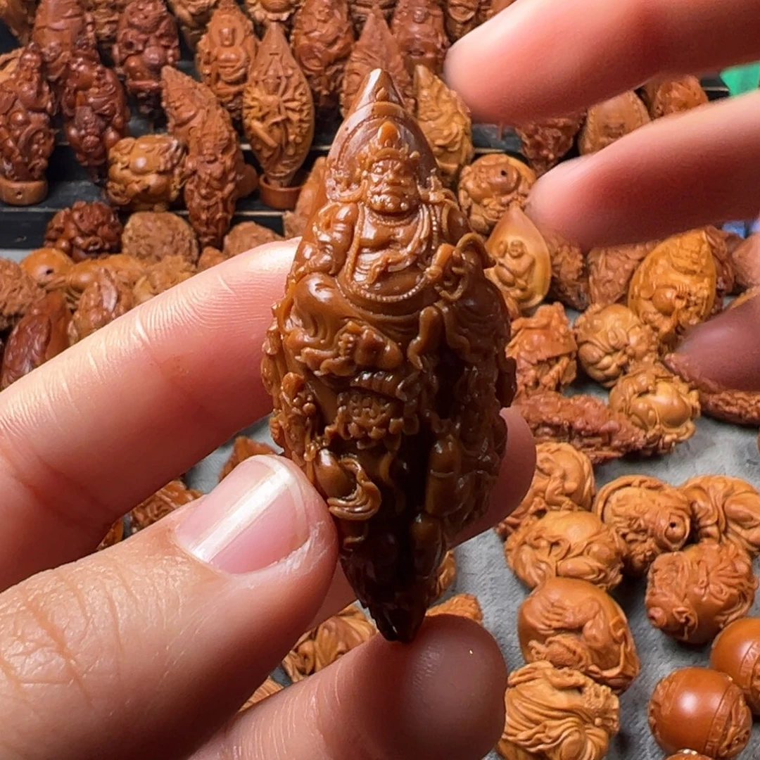 @***禅橄榄核手串/手链核雕