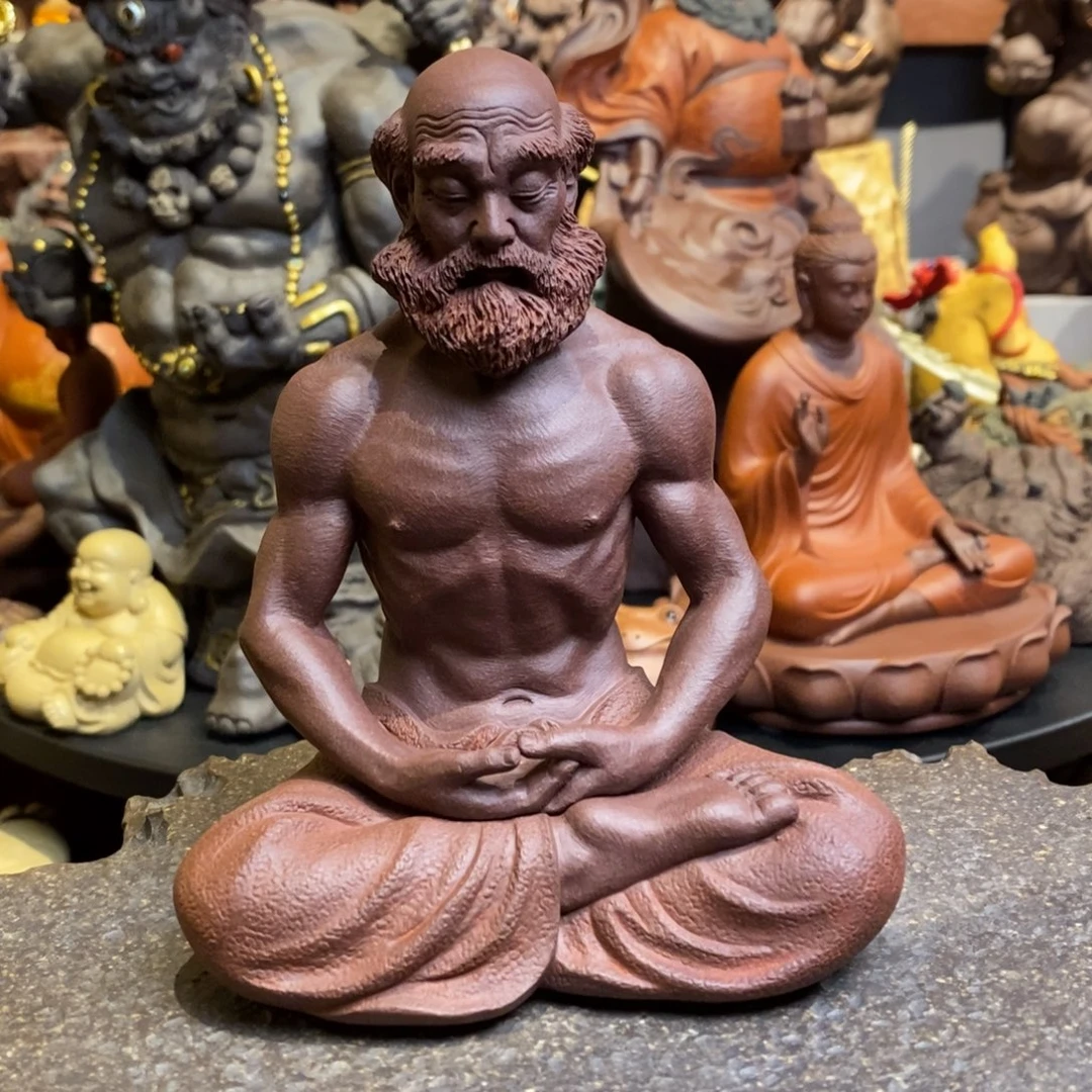 紫砂茶宠郭栋达摩