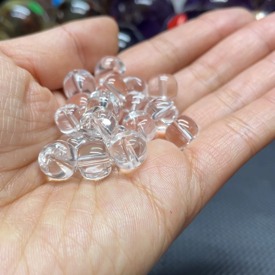 水晶天然水晶21颗老型未镶嵌?**?天然水晶