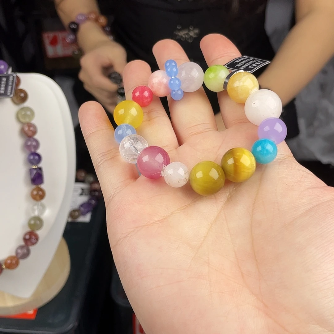 手链水晶银S925镶嵌