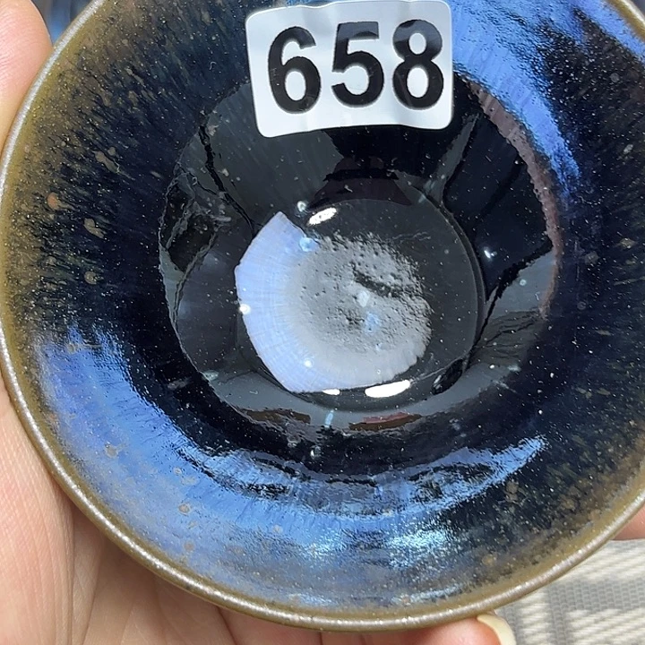 茶盏沐雨茶器柴烧主人杯