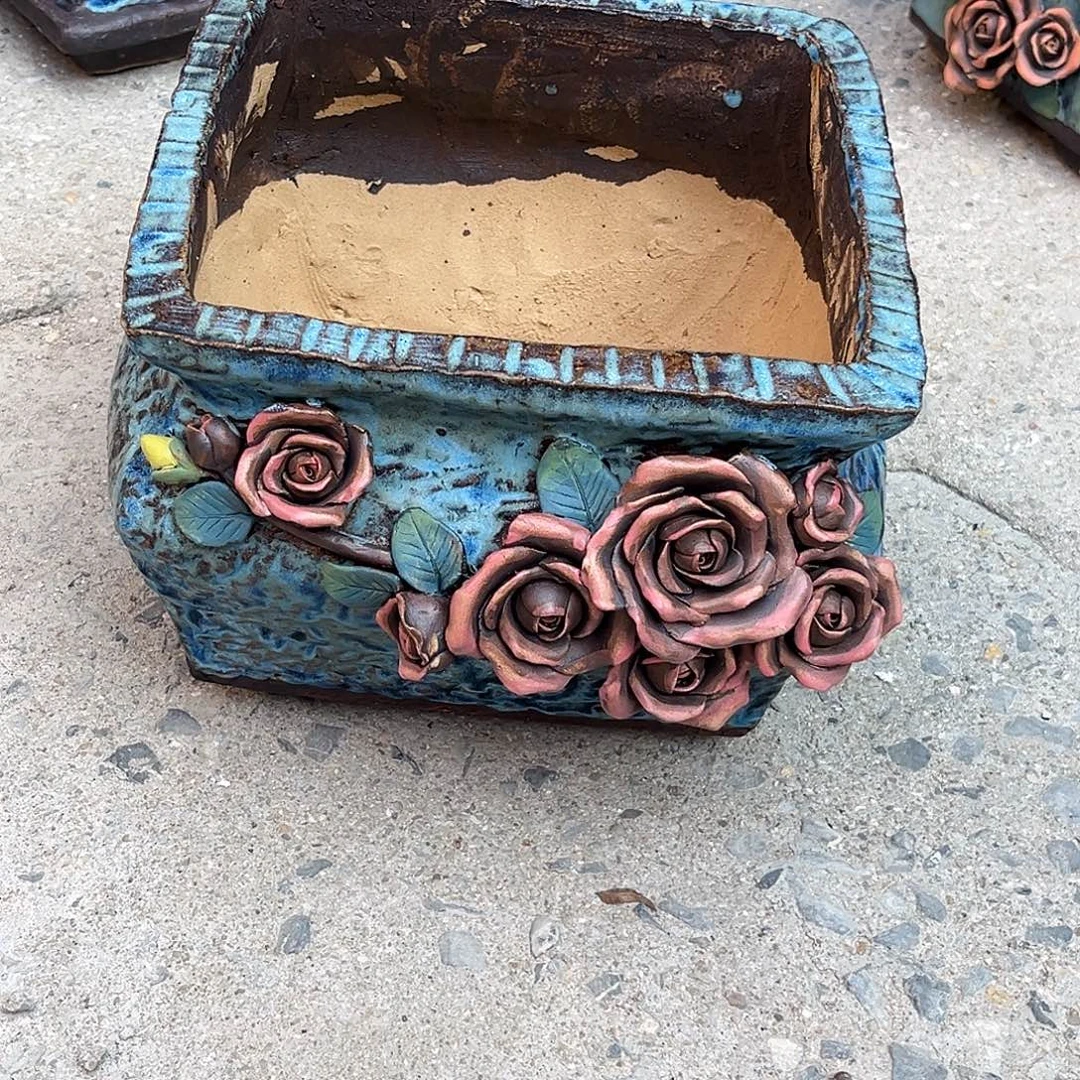 10 号陶然花器手工花盆