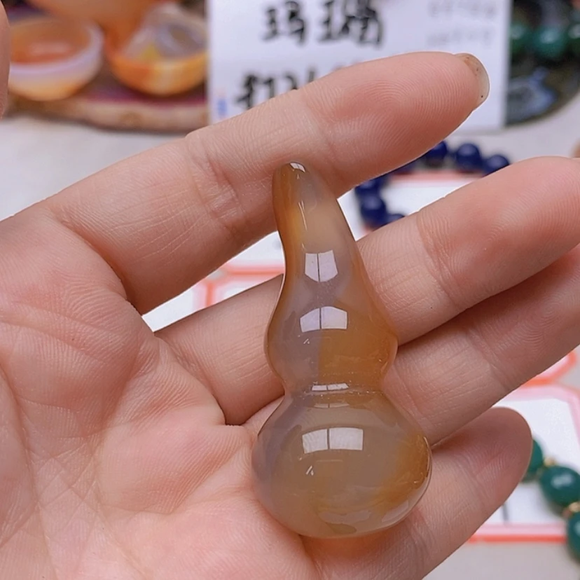 【闪购商品】玛瑙/玉髓未镶嵌珠宝半成品缘*心