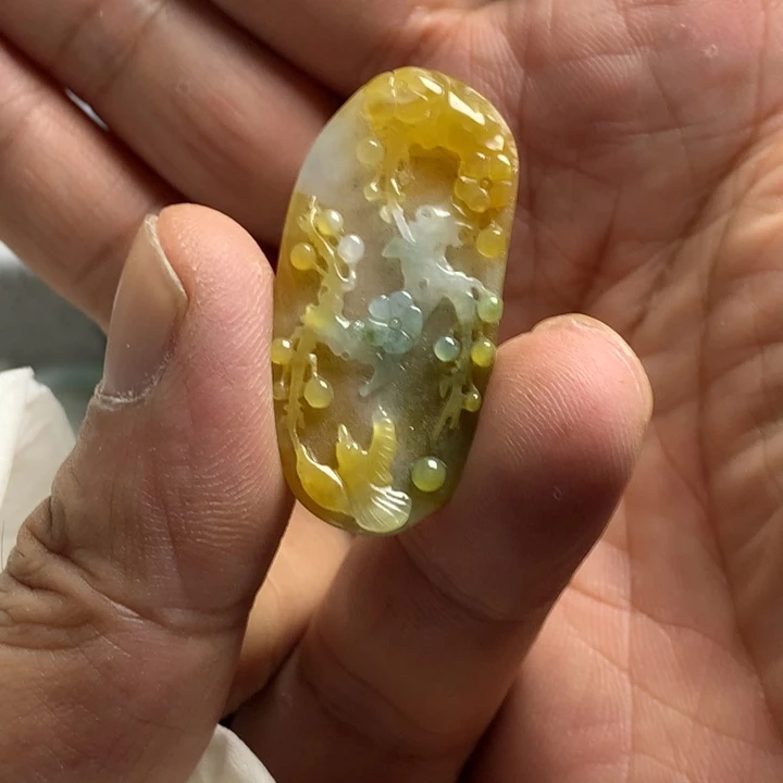 定制翡翠未镶嵌美****某翡翠