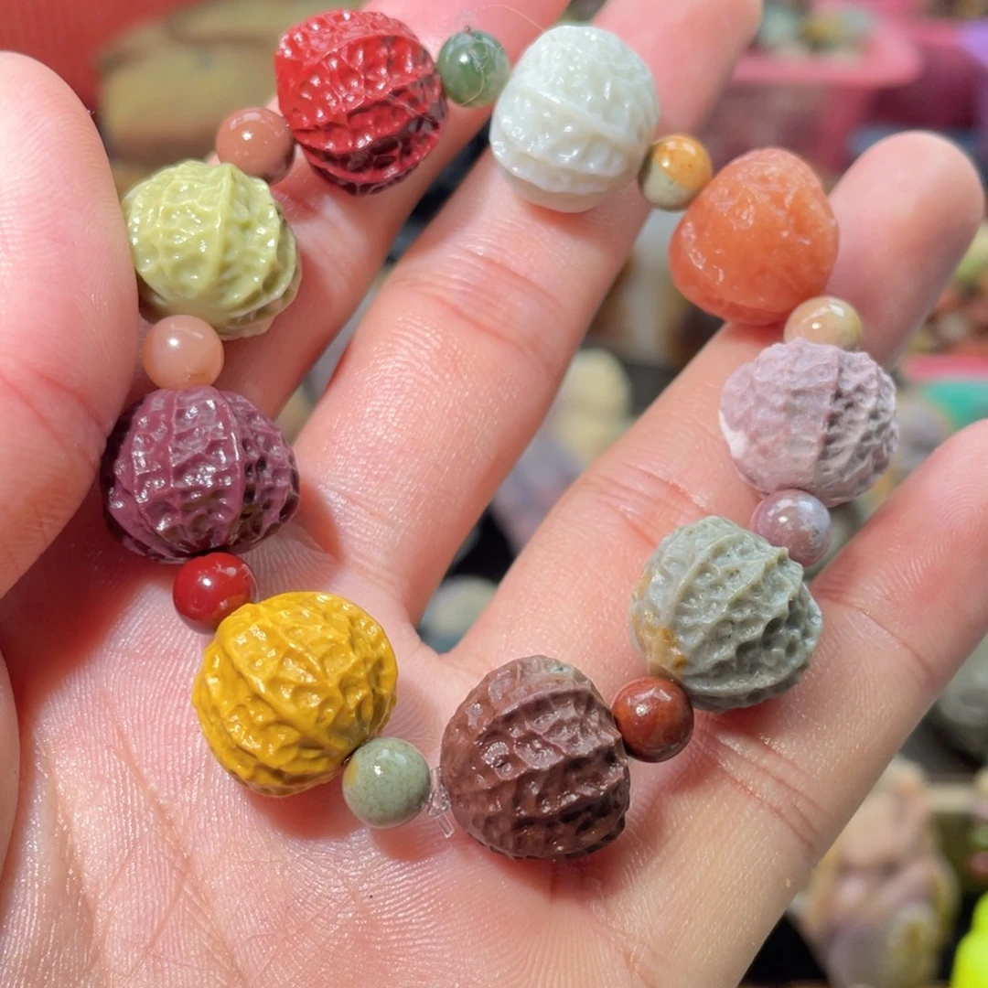 石英质玉未镶嵌手串