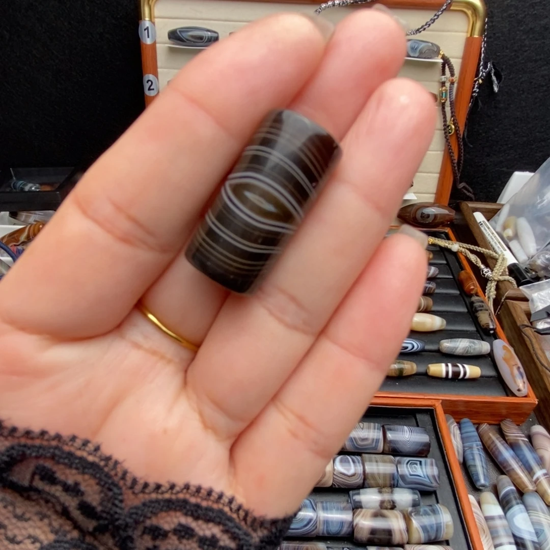 玛瑙/玉髓未镶嵌吊坠