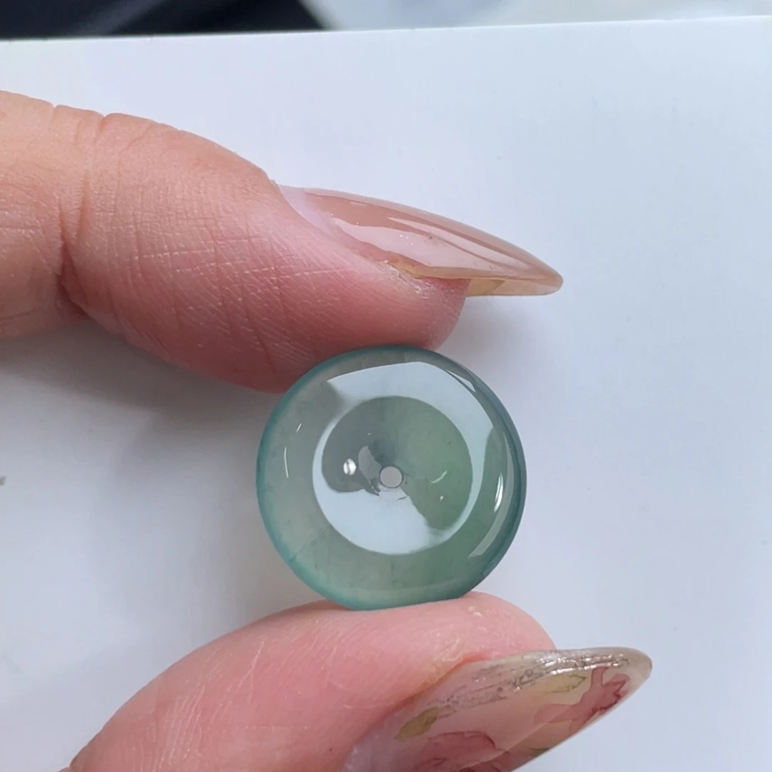 翡翠未镶嵌颈饰平安扣买断清货价