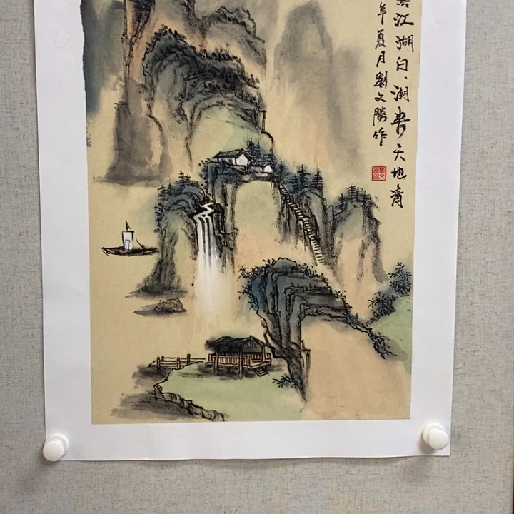 国画亲笔手绘原创