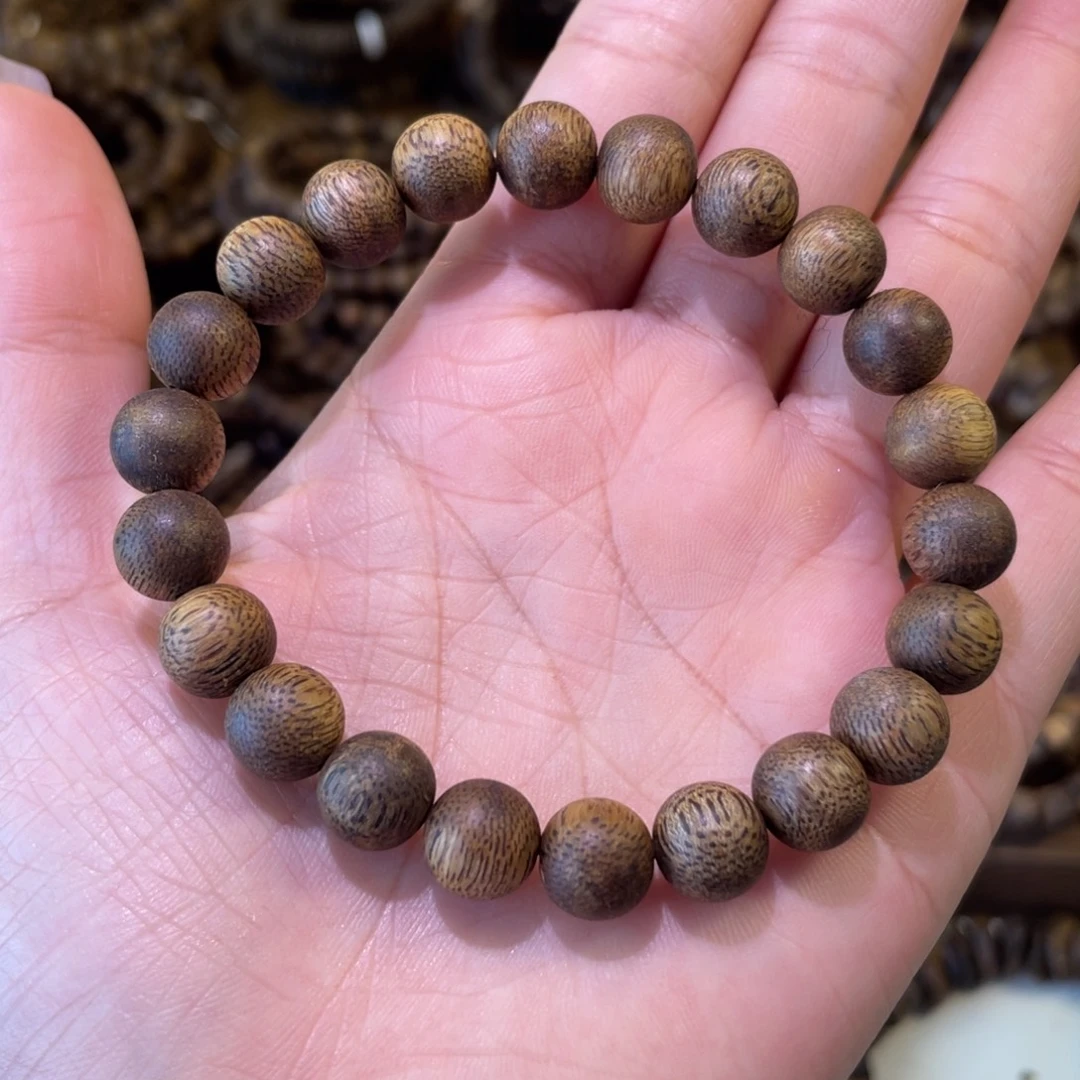 沉香卡9单圈圆珠5克+