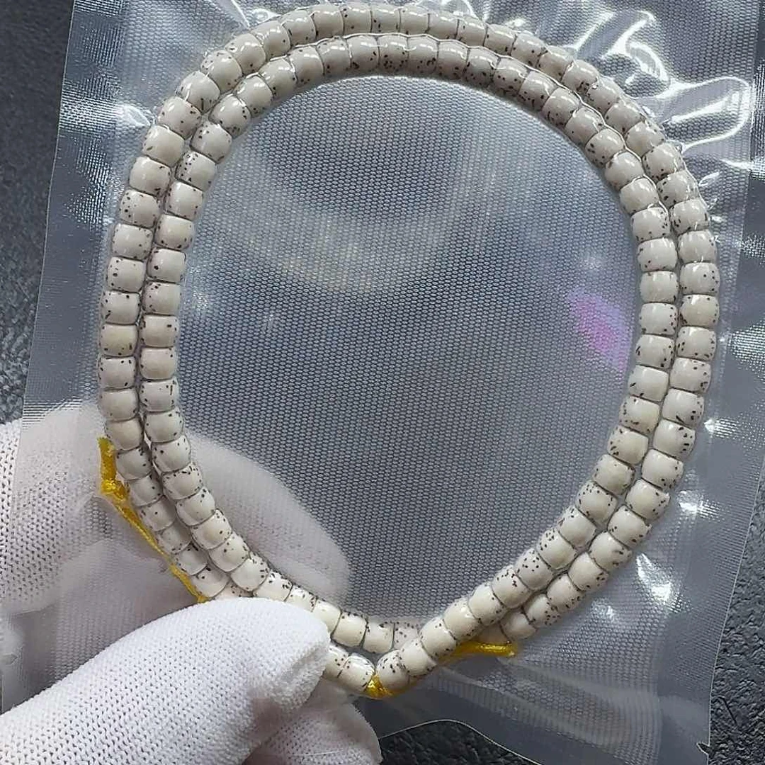星月菩提手串6*5原生态大留白直切