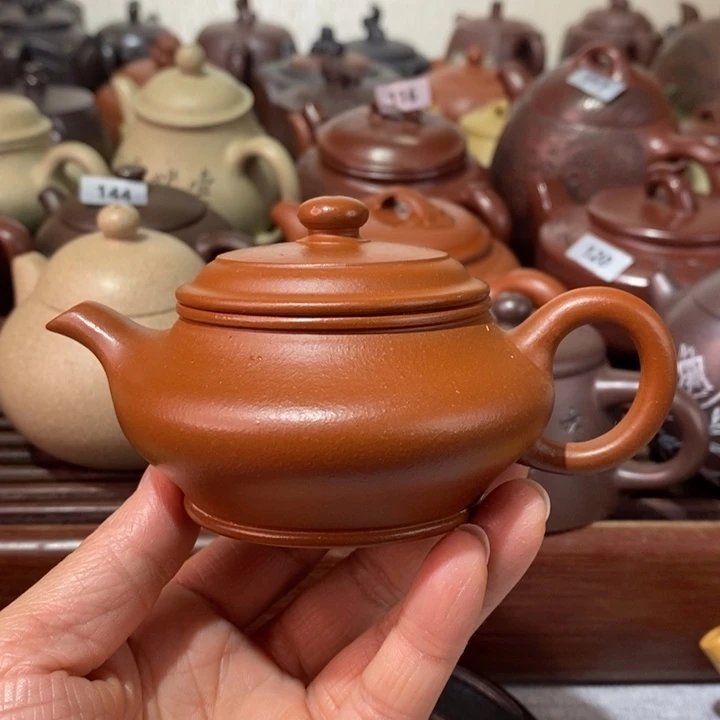 紫砂茶壶微瑕处理一把
