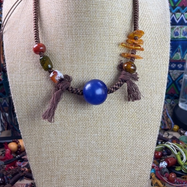 玛瑙/玉髓未镶嵌颈饰