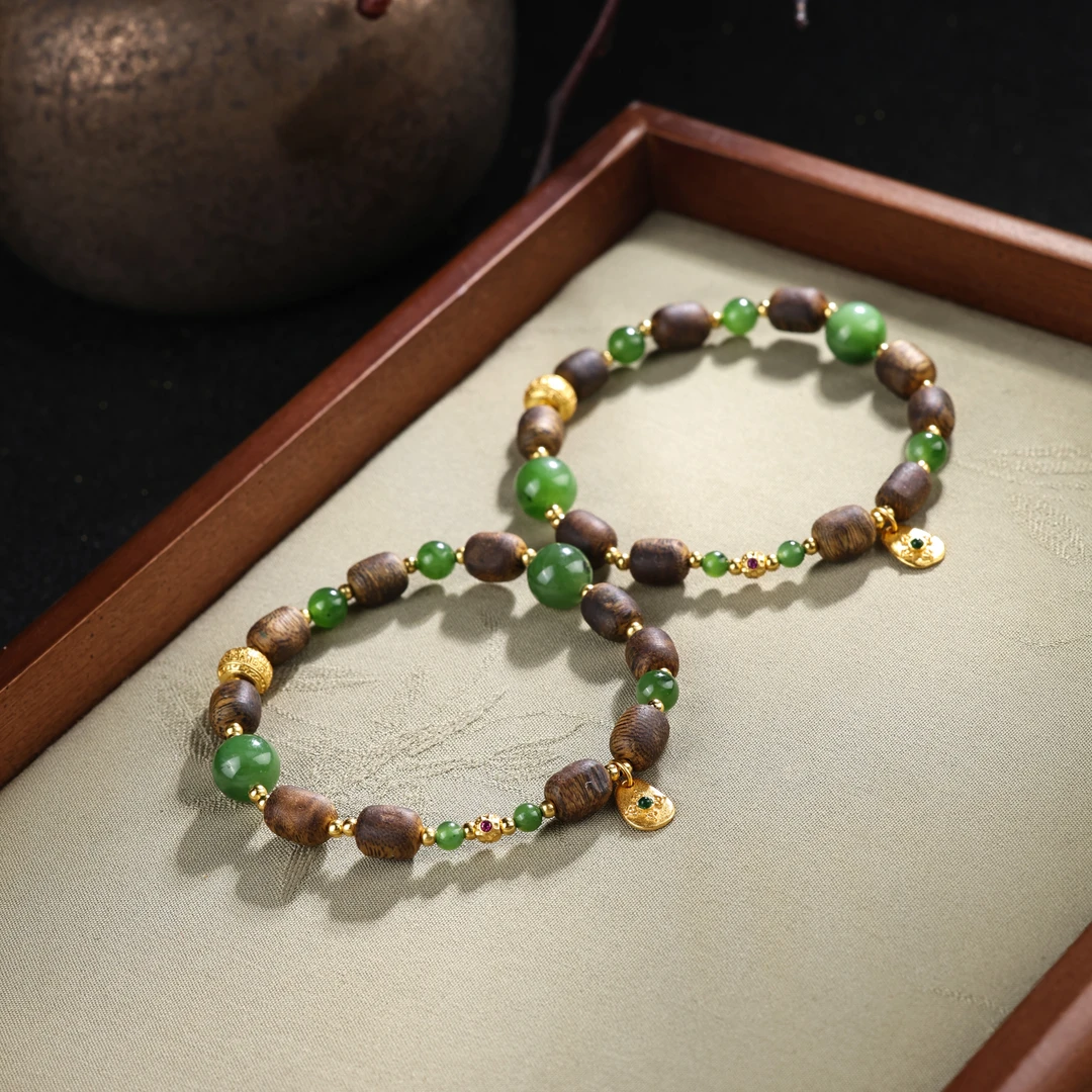 沉香【举石臻选】TA0724-1000-010沉香手串（一件/多样性发）H