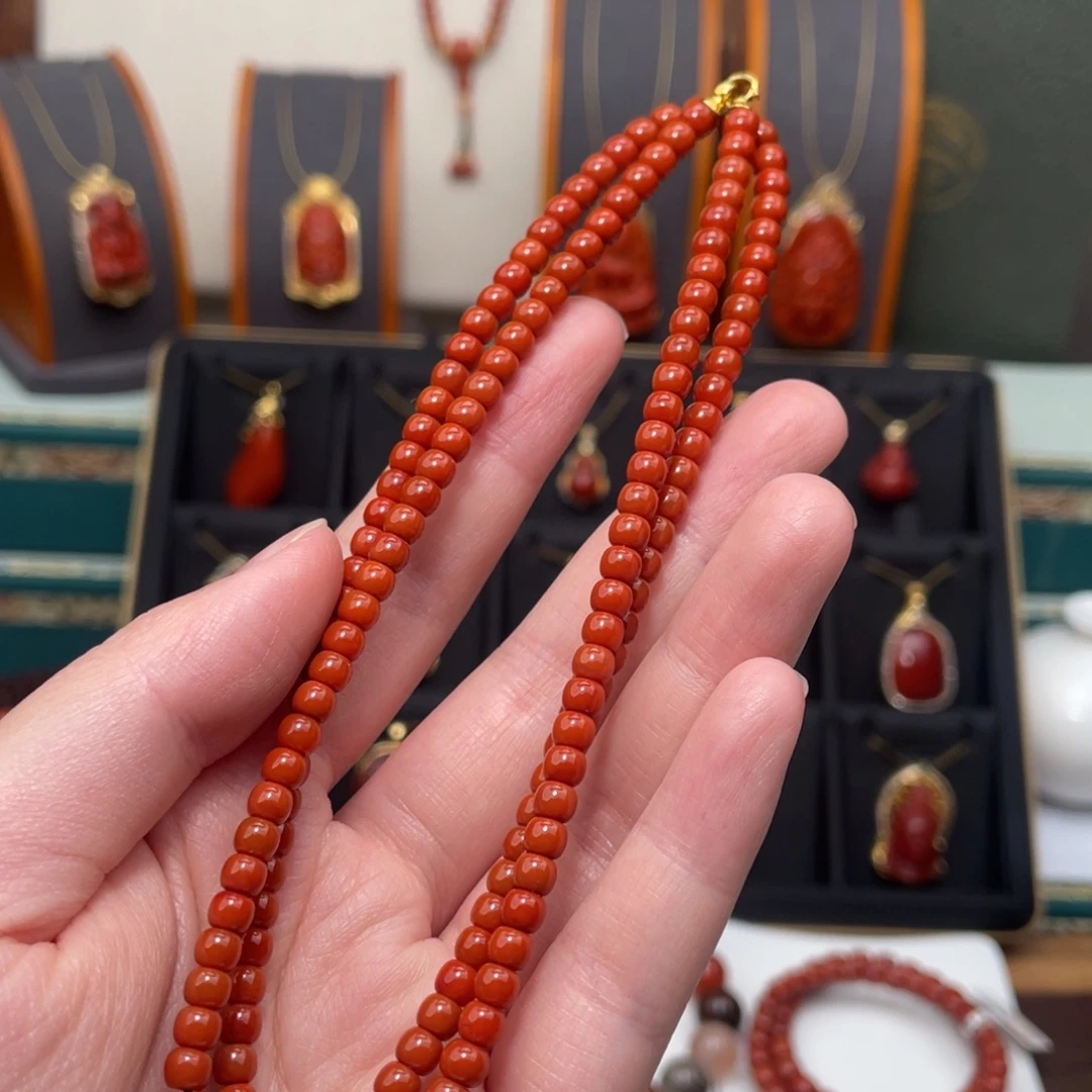 南红玛瑙未镶嵌配饰