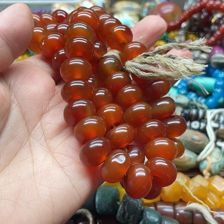 泠***夏玛瑙/玉髓未镶嵌颈饰