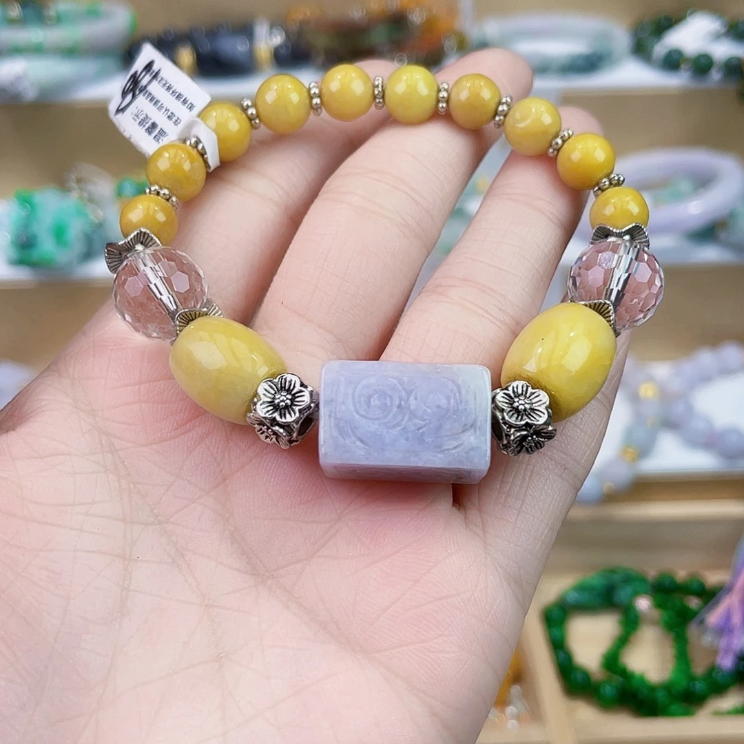 翡翠未镶嵌手链手链