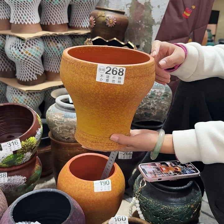 黄色鱼尾268高度20口径18