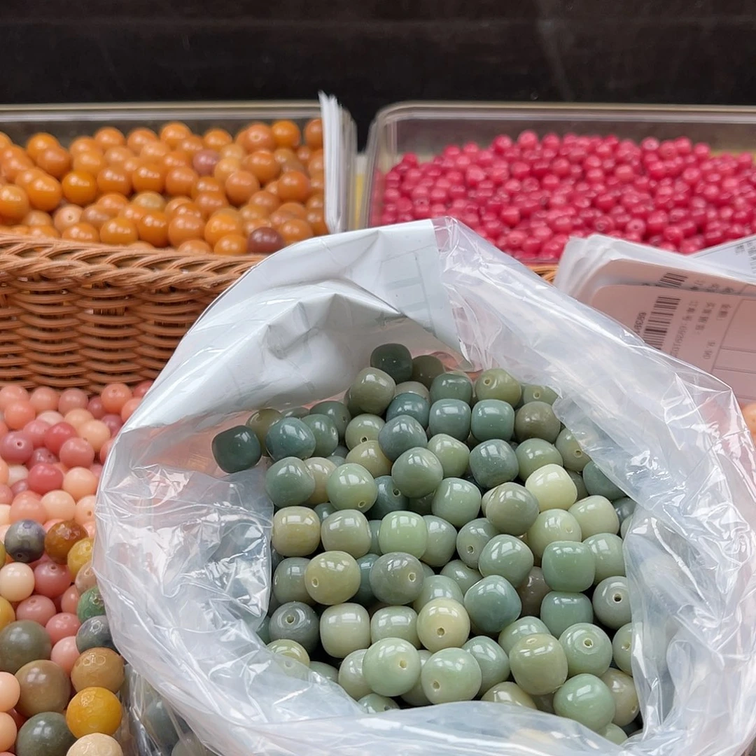 白玉菩提吊坠a12mm/50+20颗