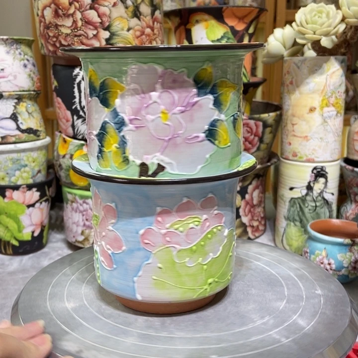 景德镇艺术手绘作品