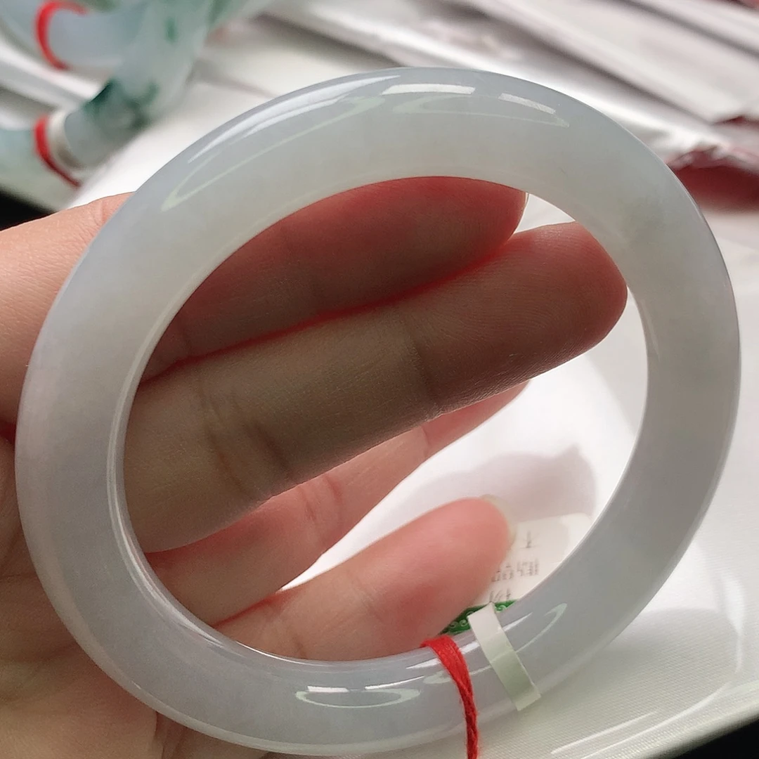 翡翠未镶嵌手镯缅甸55.56