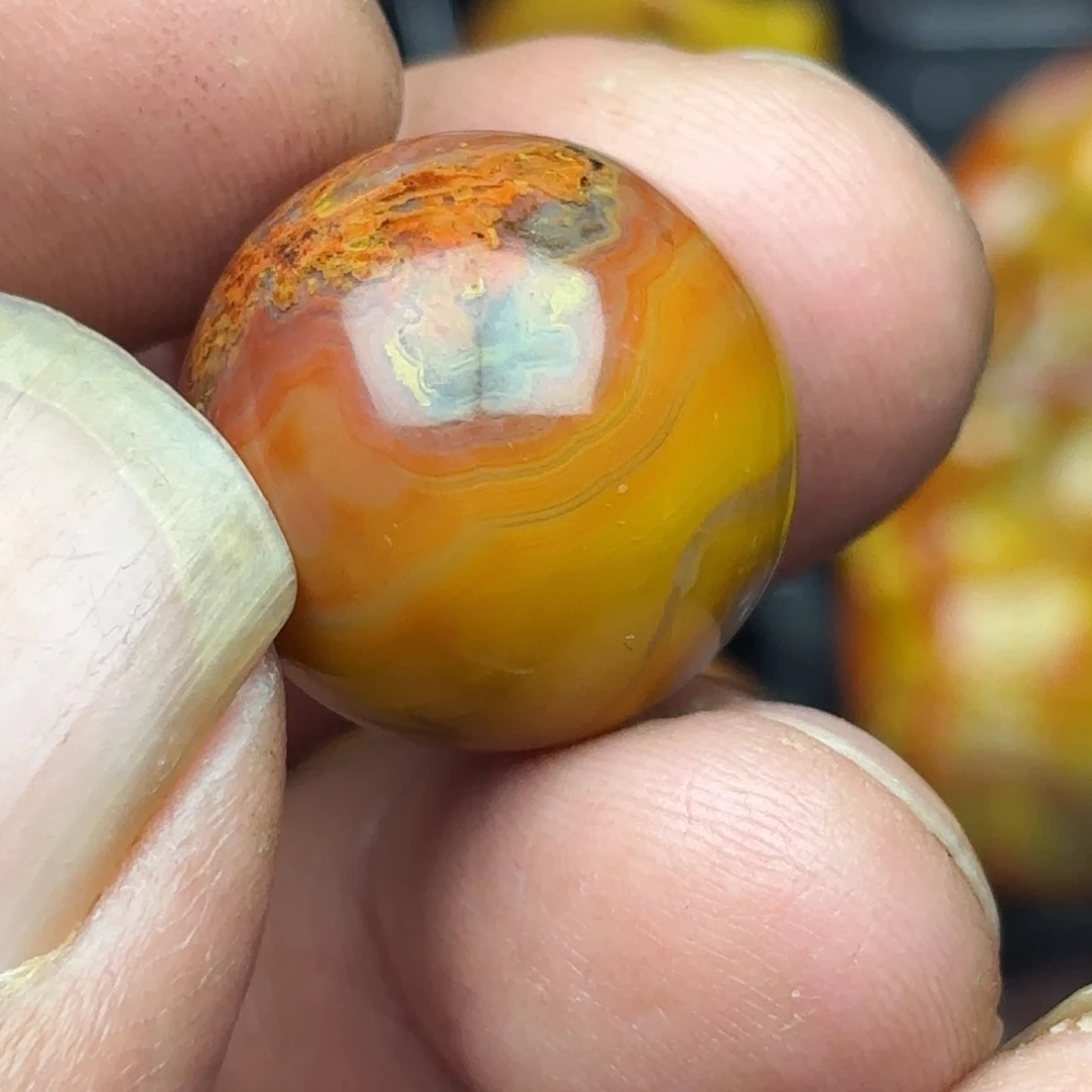 雪***步玛瑙/玉髓未镶嵌玛瑙