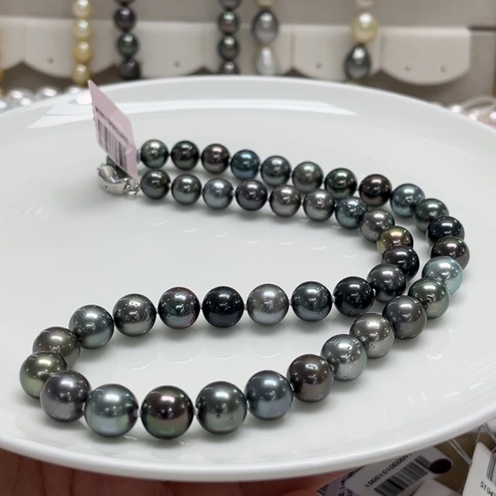 未镶嵌项链海水珍珠大溪地莫兰迪8-10m 51号