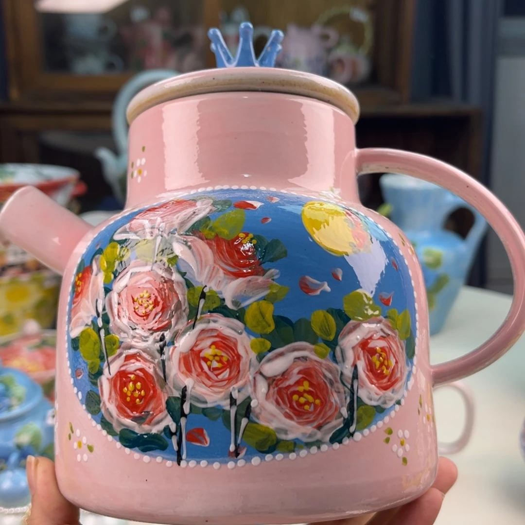 P***e景德镇手工手绘陶瓷茶具