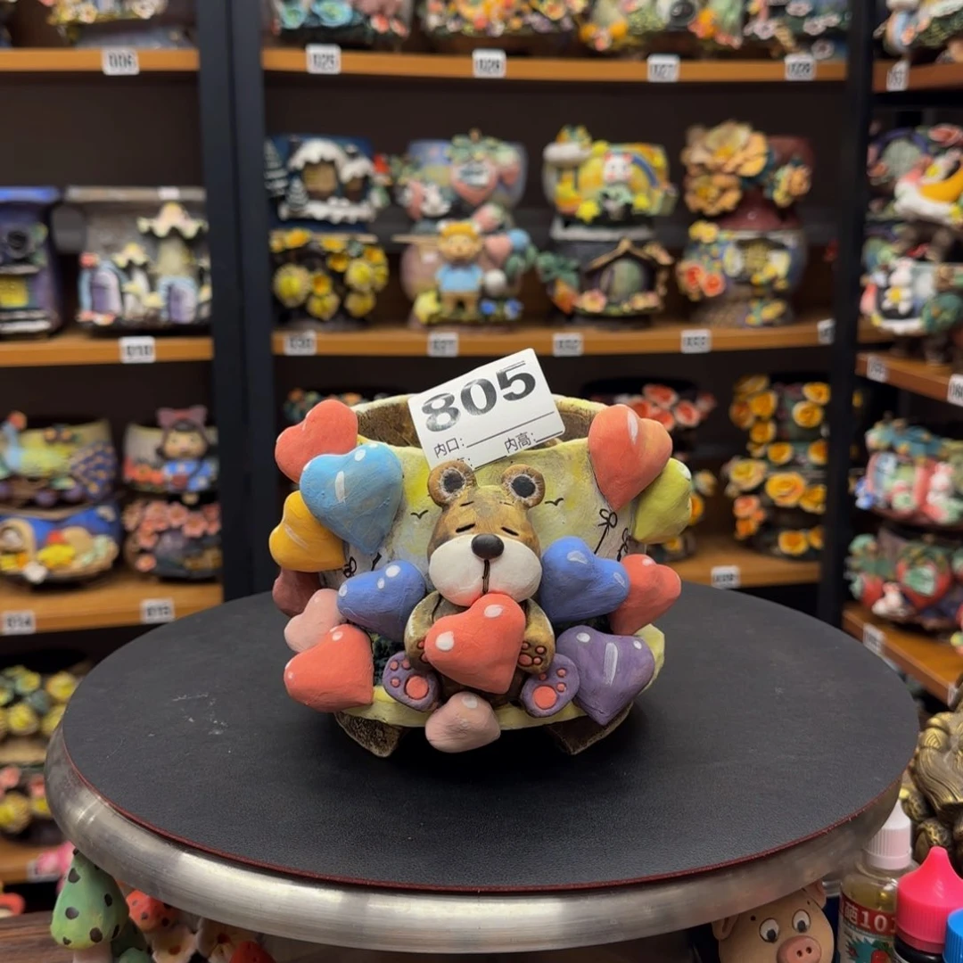 【闪购商品】粗陶手捏