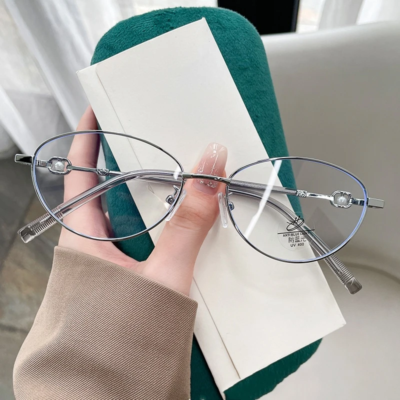 高版本女士可配度数素颜修脸近视眼镜框高端上档次近视眼镜36005