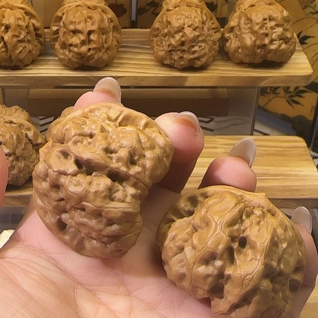 把件文玩核桃44蛤蟆头