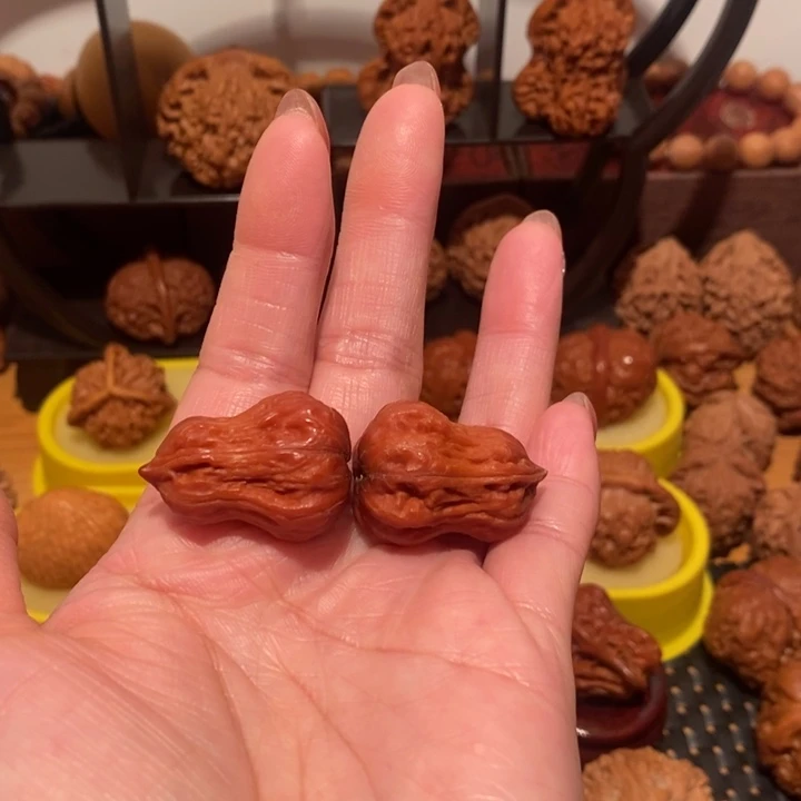 核****文玩核桃吊坠花生