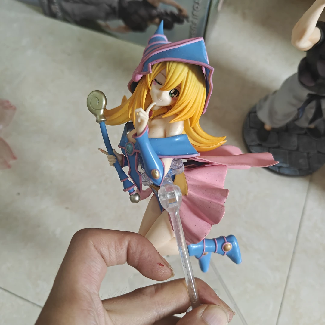 黑魔导女孩 游戏王手办 无盒 配通用底座
