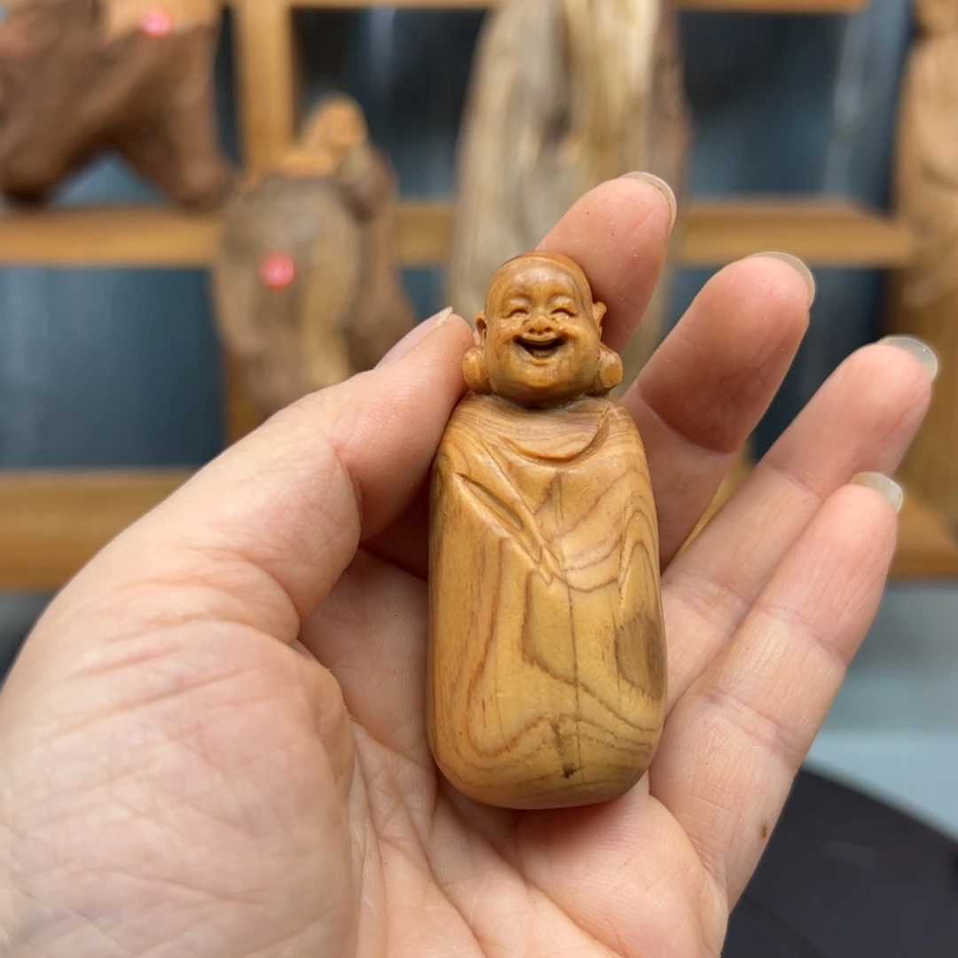 柏木崖柏木摆件手把件51