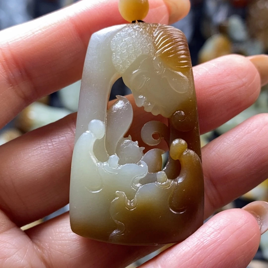 未镶嵌和田玉挂件