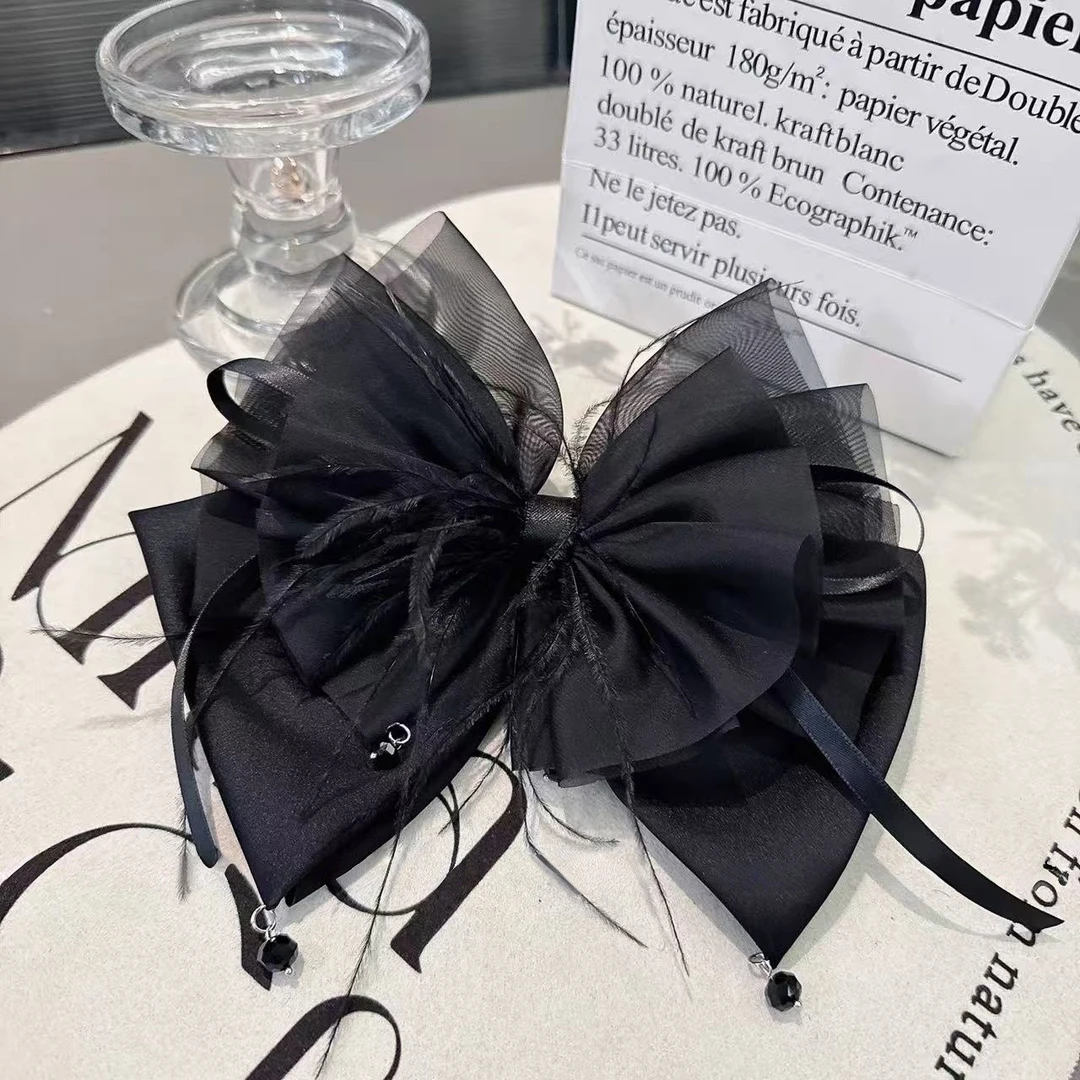 简约风法式日韩千金风抓夹发夹发卡优雅百搭时尚发饰