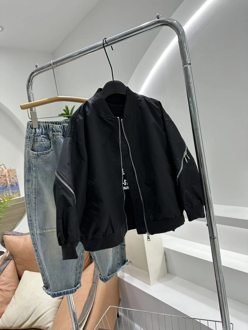 1103款，韩版棒球服中大童春款外套春秋休闲外套