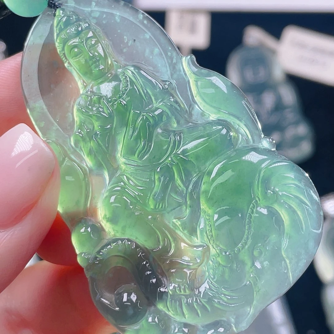 颈饰未镶嵌翡翠13，