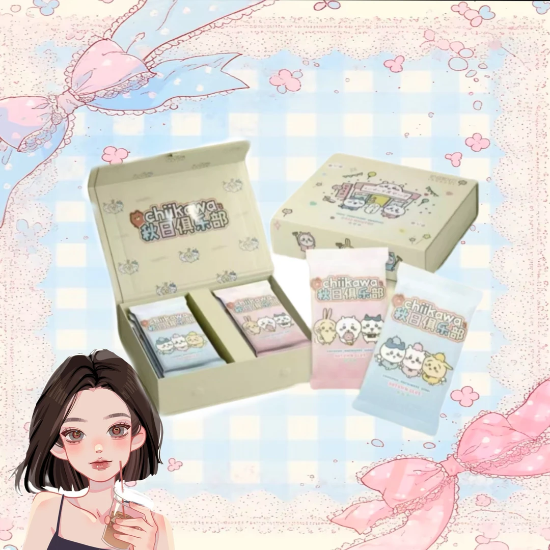 【150米三盒浮浮】麻卡芭卡chiikawa之秋日俱乐部 国卡二创收藏卡牌
