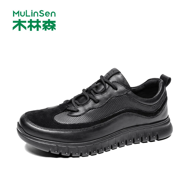 【三重头层牛皮·金标系列】线下同款 高端都市商务运动休闲男士皮鞋