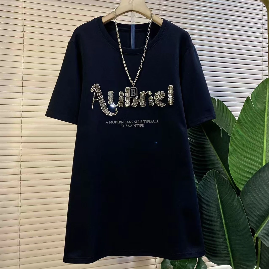 Y胖mm欧货时尚新款重工字母洋气设计款百搭宽松大衫