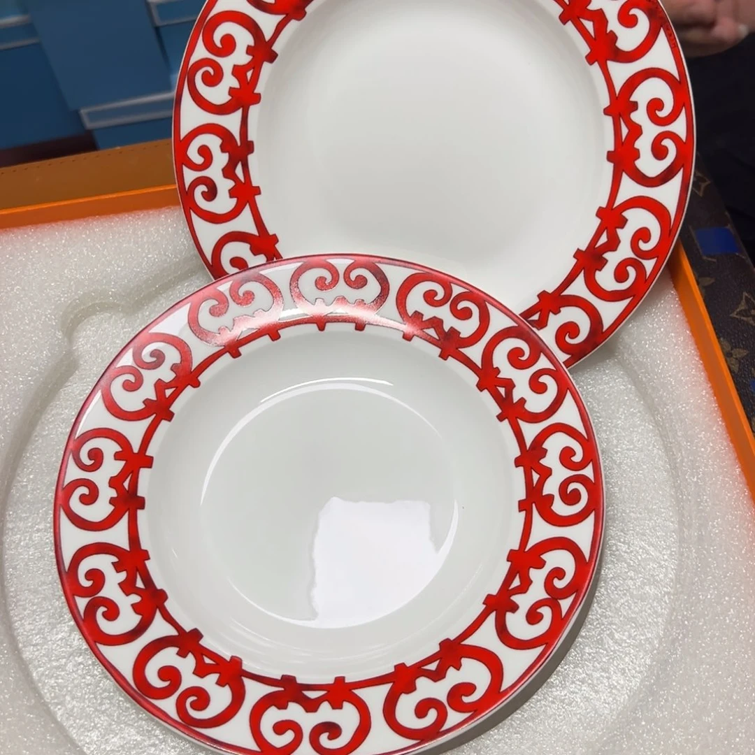 欧美陶瓷餐具摆件