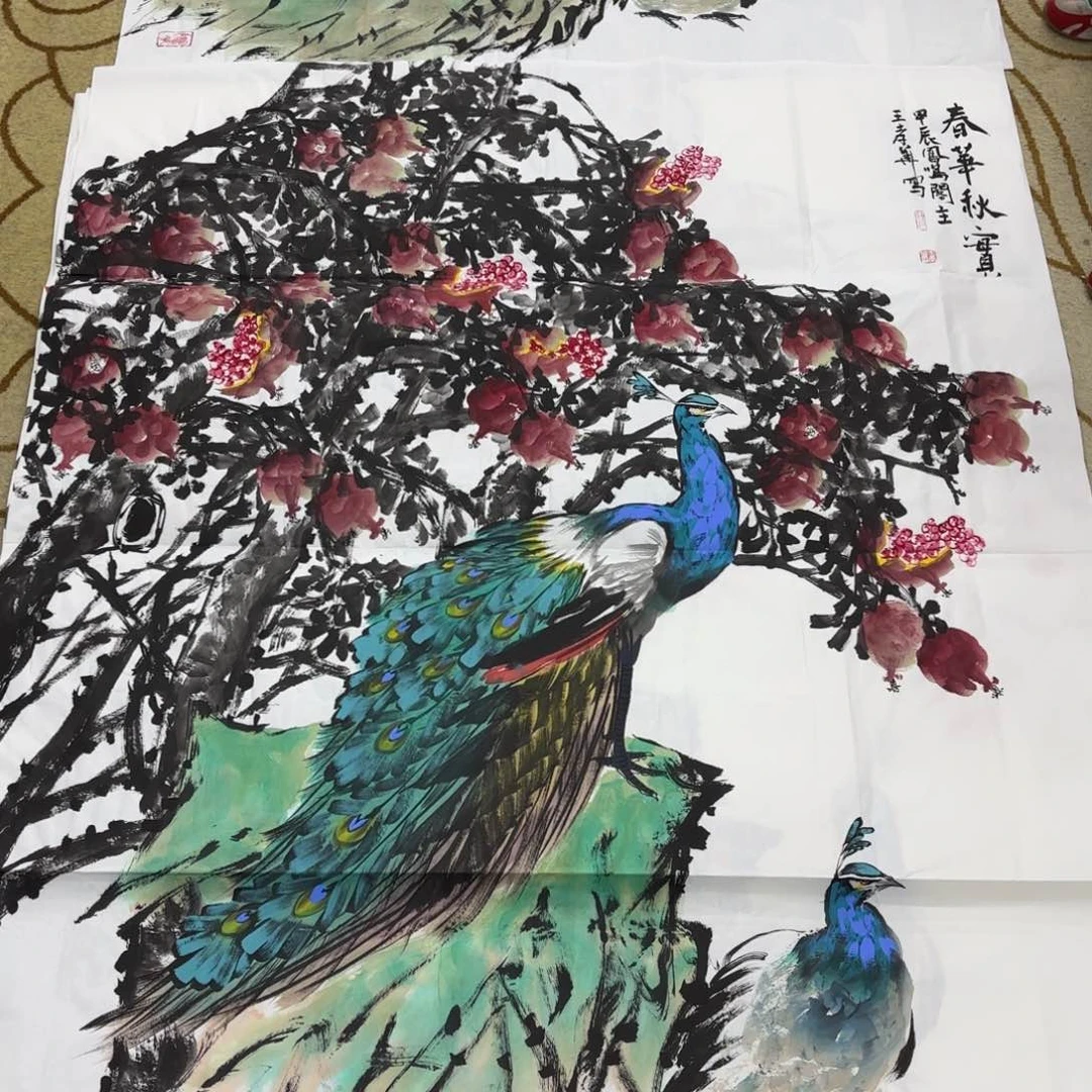 国画我***3王孝华斗方李欣主播